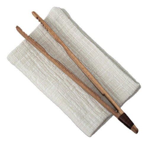 Juego De Pinzas Para Té De Bambú, Pinzas Para Té De