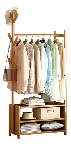 Perchero Simple Para Suelo Perchero Para Secar Ropa Moderno Amarillo