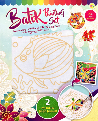 Batik Kit Pintura - Set Arte Para Adulto Niño Manualidad