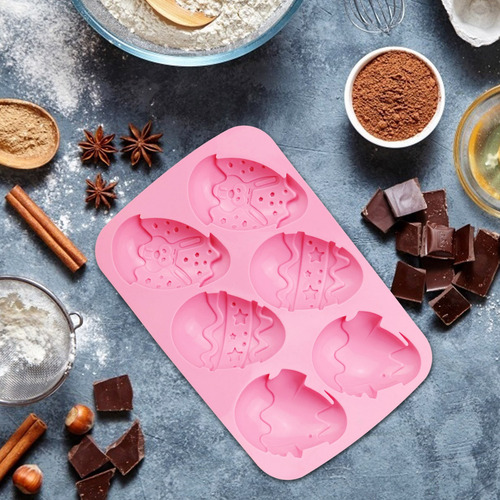 Molde Electrónico Para Tartas, Anillo De Pascua, Serie Choco