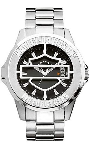 Reloj Harley Davidson By Bulova Hombre 76b143 Quartz Nuevo