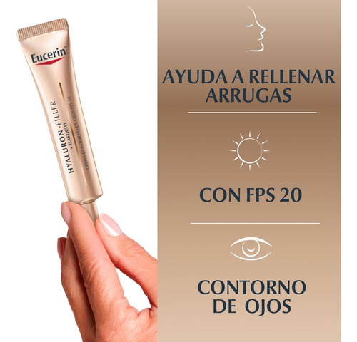 Contorno De Ojos Eucerin Hyaluron Filler + Elasticity 15ml