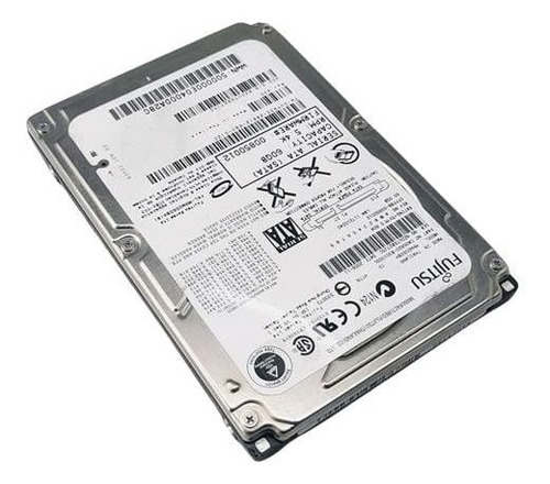 Imagen 3 de 5 de Pack De 2 Discos Duros Fujitsu De 60gb + Sata + 5.4k + Rpm