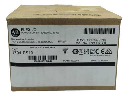 Allen Bradley  1794-ps13  Flex  I/o