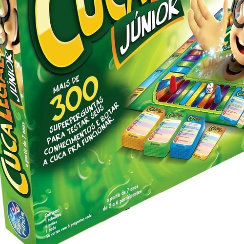 Jogo de mesa Cuca legal Júnior Pais & Filhos 2817