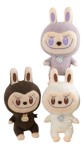 Peluche Hermoso Labubu Excelente Calidad Precio X C/u Lila.marron.beige.verde