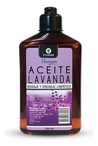 Therapy Aceite Corporal Lavanda 250 Ml