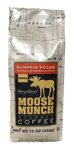 Harry & David Moose Munch Ground Coffee (pumpkin Pecan)