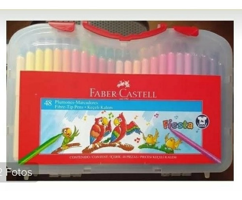 Plumones   Faber  Castell  X  48  Unidades 100%  Original