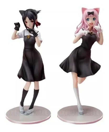 Figuras De Colección Love Is War Shinomiya Y Chika 22cm