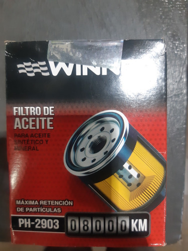 Filtro Aceite Ph 2903, Centauro1.8, Fiat Uno, Palio 1.3.