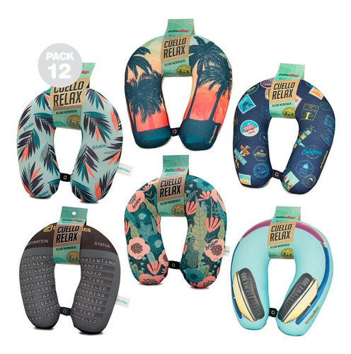 Imagen 1 de 10 de 12 Almohada Cuello Viaje Relax Hombre Mujer Niños Cervical