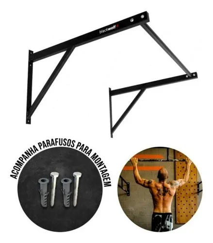 comprar Barra 65 Cm Fixa De Parede Treino Musculação Calistenia