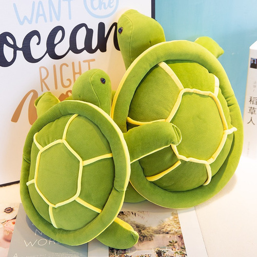 Tortuga Marina De Peluche, Almohada De Juguete, Muñeca De