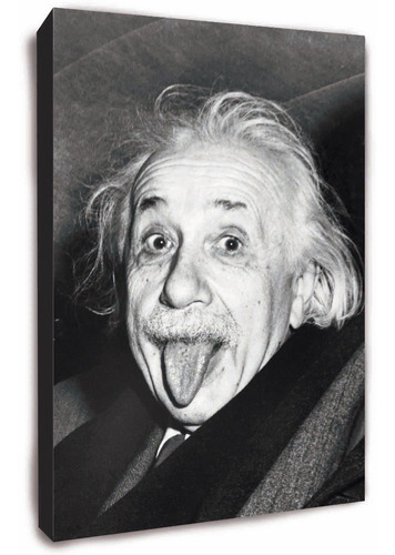 Albert Einstein - Laminas En Bastidor - Cuadros