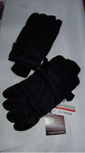 Guantes Termicos Warmlite Moto Ski Hombre Xl Extreme