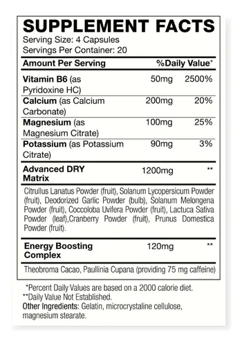 Dry Definition Oxy 2 80 Capsulas - Hexacore