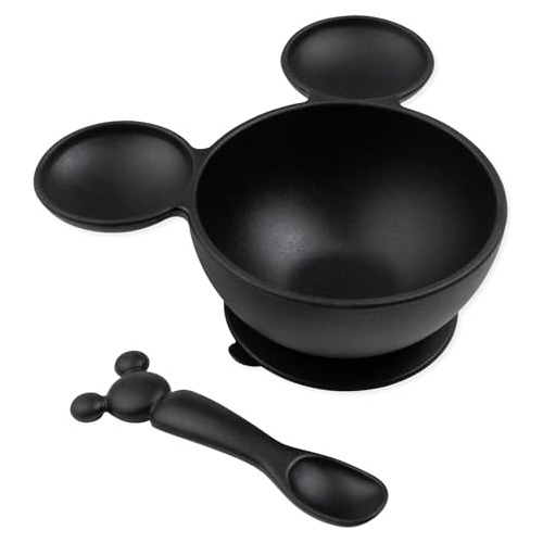 Bumkins Disney Baby Bowl, Juego De Alimentación De Silicona