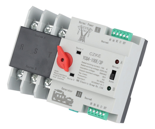 Czke Ycq4-100e/3p Interruptor De Transferência Automática