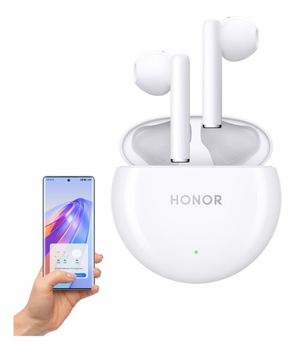 Audífonos Inalámbricos Honor Honor Earbuds X5 Blanco Con Luz Led