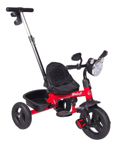 Triciclo Paseador Infantil Musical Y Luz Ebaby Con Guiador  