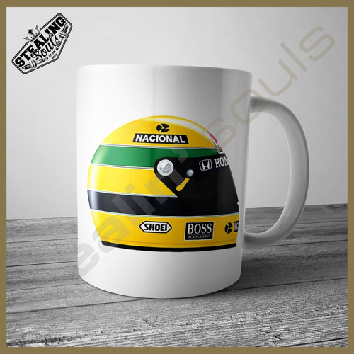 Taza Fierrera - Formula 1 #839 | Ayrton Senna - F1