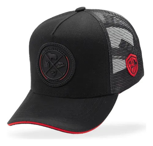 Boné Masculino Trucker Telinha Preto Country Pecuária Peão