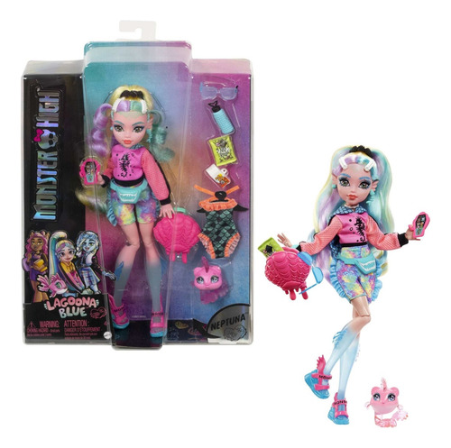 Muñeca Monster High Lagoona Blue G3 Nueva Y Sellada (Usado)