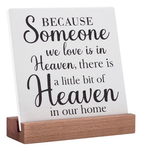 Someone We Love Is In Heaven - Placa Decorativa