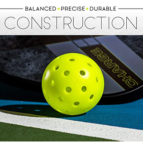 Bolas De Pickleball Franklin Sports X-40, Pacote Com 3, Amar