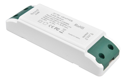 Driver De Alimentação Led 12v Dc 36w 3a Tensão De Corrente C