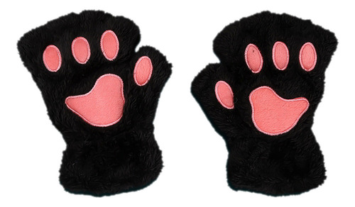 Guantes Peludos Con Forma De Pata De Gato, Regalos Con Medio