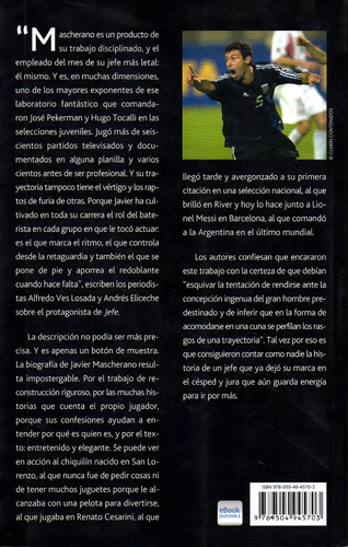 Jefe Javier Mascherano - Eliceche / Losada - Ed. Planeta