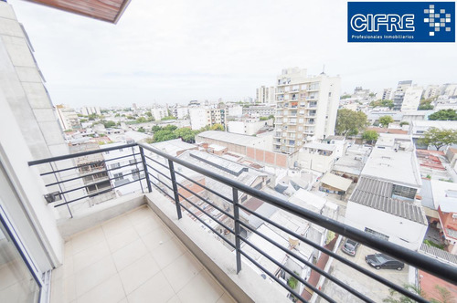 Excelente Monoambiente Al Contrafrente Con Balcón Y Cocina A Gas En Villa Del Parque