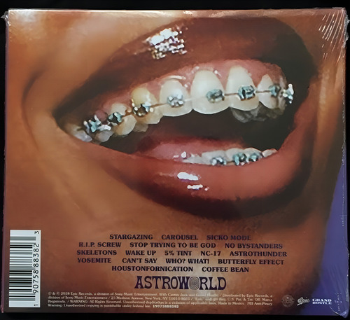 Travis Scott - Astroworld Cd [leer Descripción