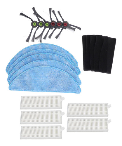Juego De Filtros De Tela Robot Cleaner Mop, Reemplazable