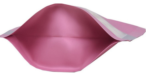 50 Bolsas Doy Pack Zipper Rosada 50 G (10x15cm)