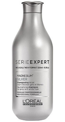 Shampoo Silver X300ml Loreal X3unidades Cabellos Grises 