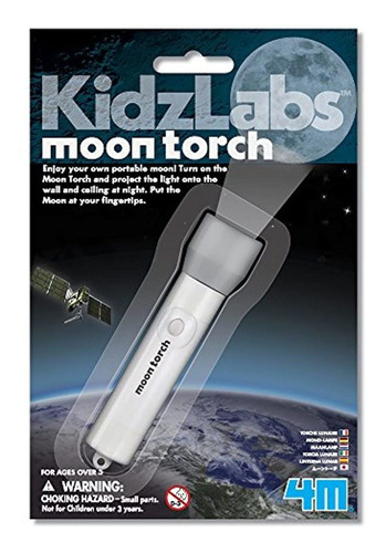 4m 3808 Kidzlabs Luna Antorcha Proyector Astronomía Ciencia