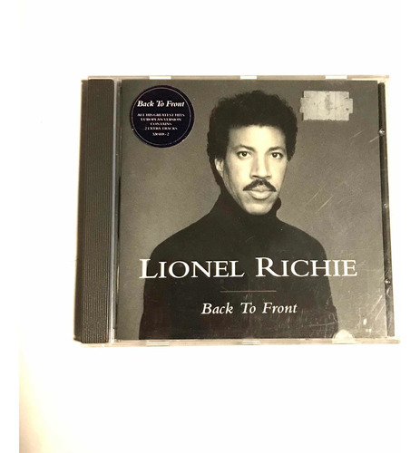 Cd Lionel Richie Back To Front Djivanmusic