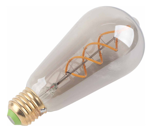 Bombilla Vintage Regulable St64 Con Filamento Led Cálido De