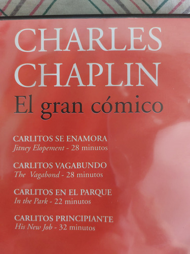 Charles Chaplin - El Gran Cómico Dvd Cine De Autor, Clásicos (Usado)
