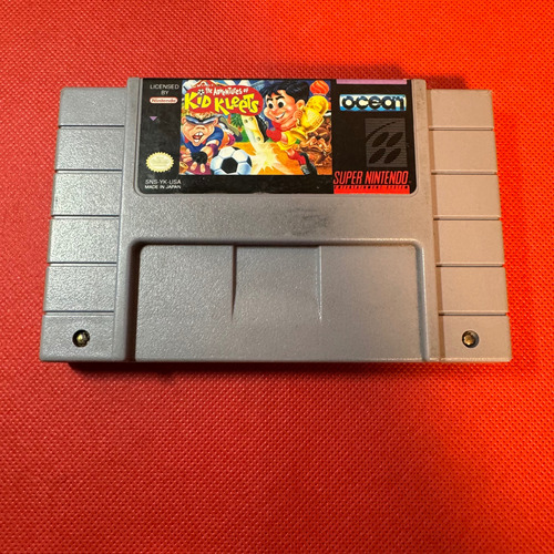 The Adventures Of Kid Kleets Super Nintendo Snes Original