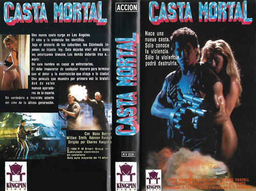 Casta Mortal Vhs Deadly Breed 1989 William Smith