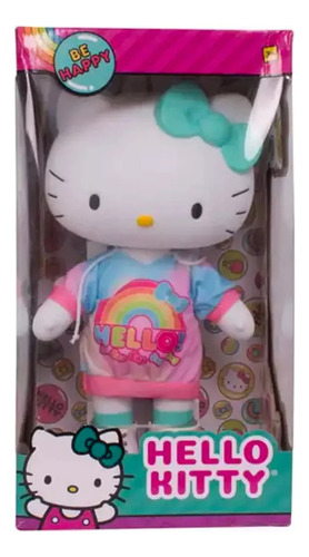 Muñeca Hello Kitty Be Happy Juguete Figura Toddler 30cm