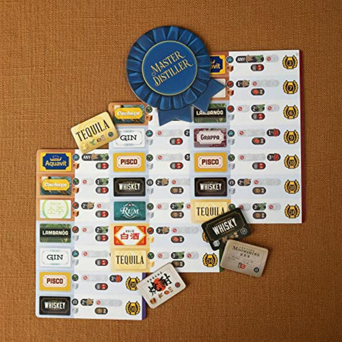 Distilled: A Spirited Strategy Game, Highly-thematic Euro