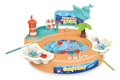 Juliana Y Julian Crazy Pesca Shark Pesca Magic