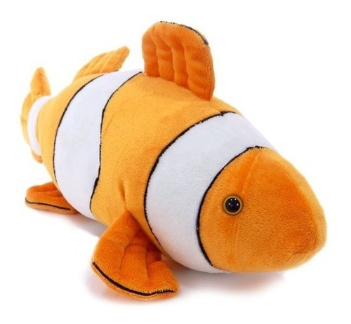 Imagen 1 de 5 de Peluche Pez Payaso 38 Cm Coleccion Animales Art 3705