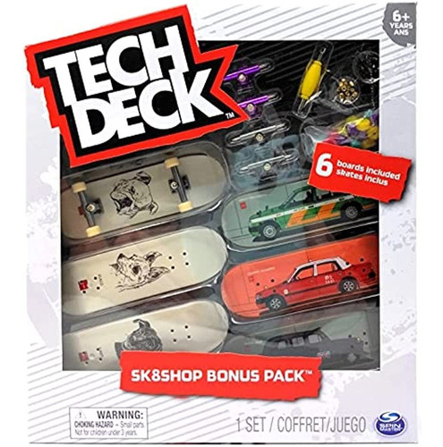 Tech Deck Sk8shop Bonus Pack Skateboards 2021 Series (chocol