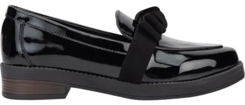 comprar Mocasín Charol Moño Mujer Vi Line Fashion Negro
